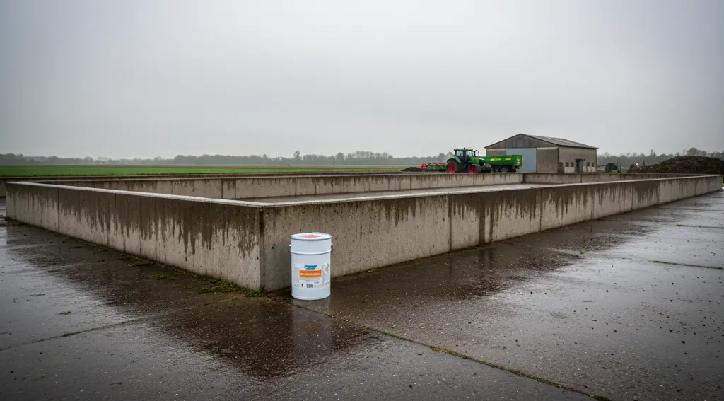 Silo Bitumenhärter Additiv schnelle Trocknung 3x Festigkeit für Biogasanlagen - Härter Komponente chemische Reaktion Produktgebinde - Vorschau