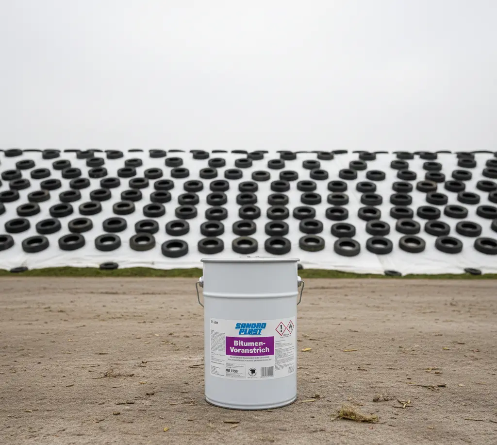 Bitumen Voranstrich Grundierung Haftvermittler DIN 18533-2 für Beton Mauerwerk - Grundierung Haftvermittler Primer Vorbereitung - Vorschau