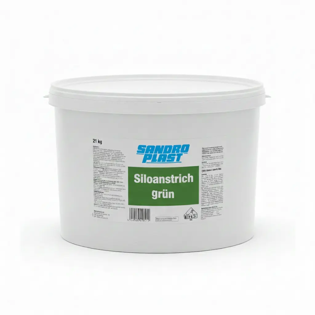 Siloanstrich Wandlack Grün wasserverdünnbar Schimmelschutz säureresistent für Futtersilos Landwirtschaft - Produktbild 4 Gebindegröße Eimer Hobbock - Vorschau